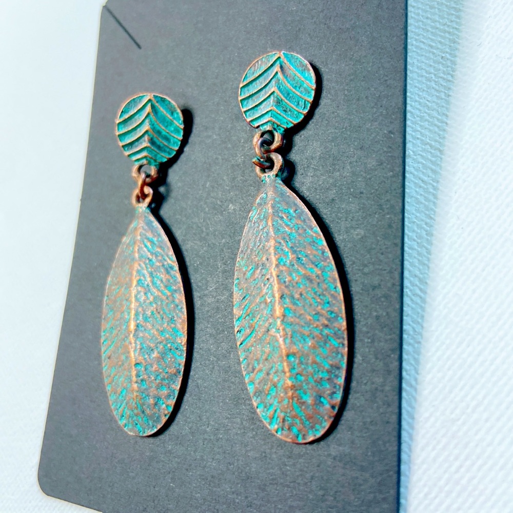 💥BOHO | Earring set | Turquoise and Gold | 3 💥